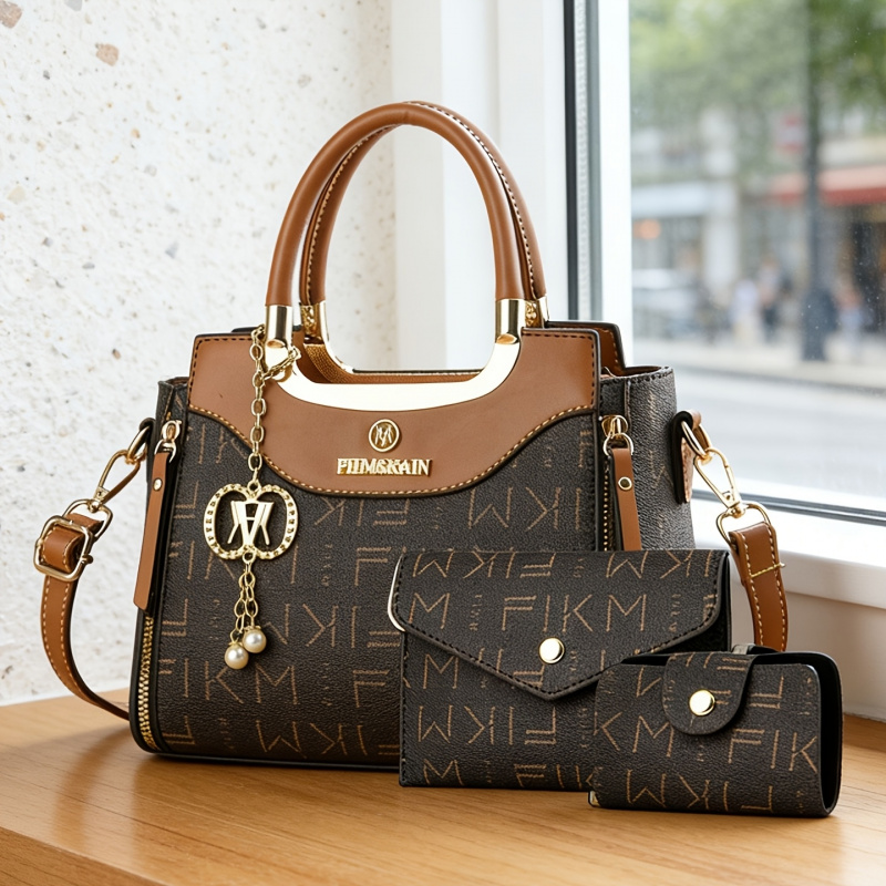 Luxury Bags For Women - Ensemble de 3 sacs imprimés de