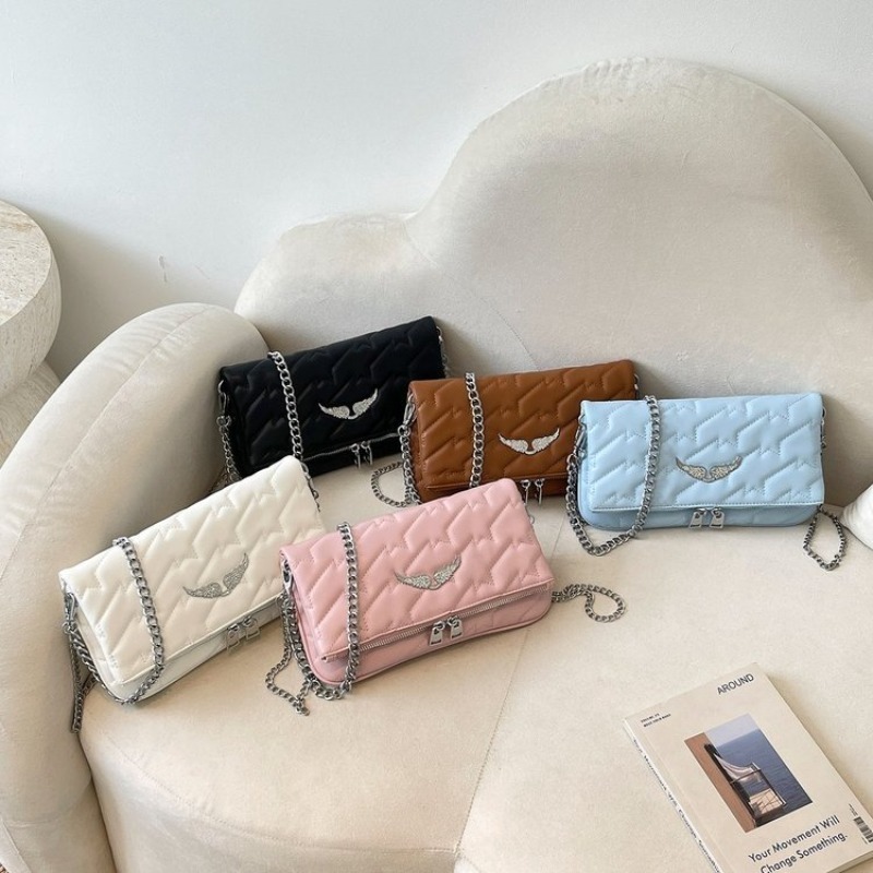 Chain Crossbody Quilted - Nouveau Sac Bandoulière Matelassé à Chaîne