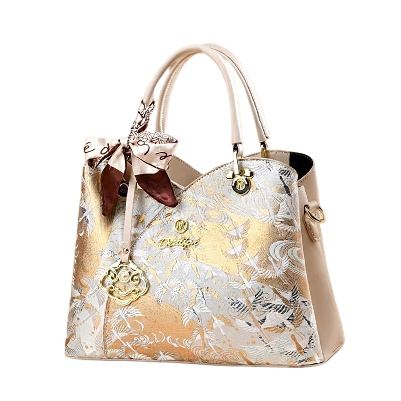 Luxury Bags Levels - Sac à main en cuir brodé