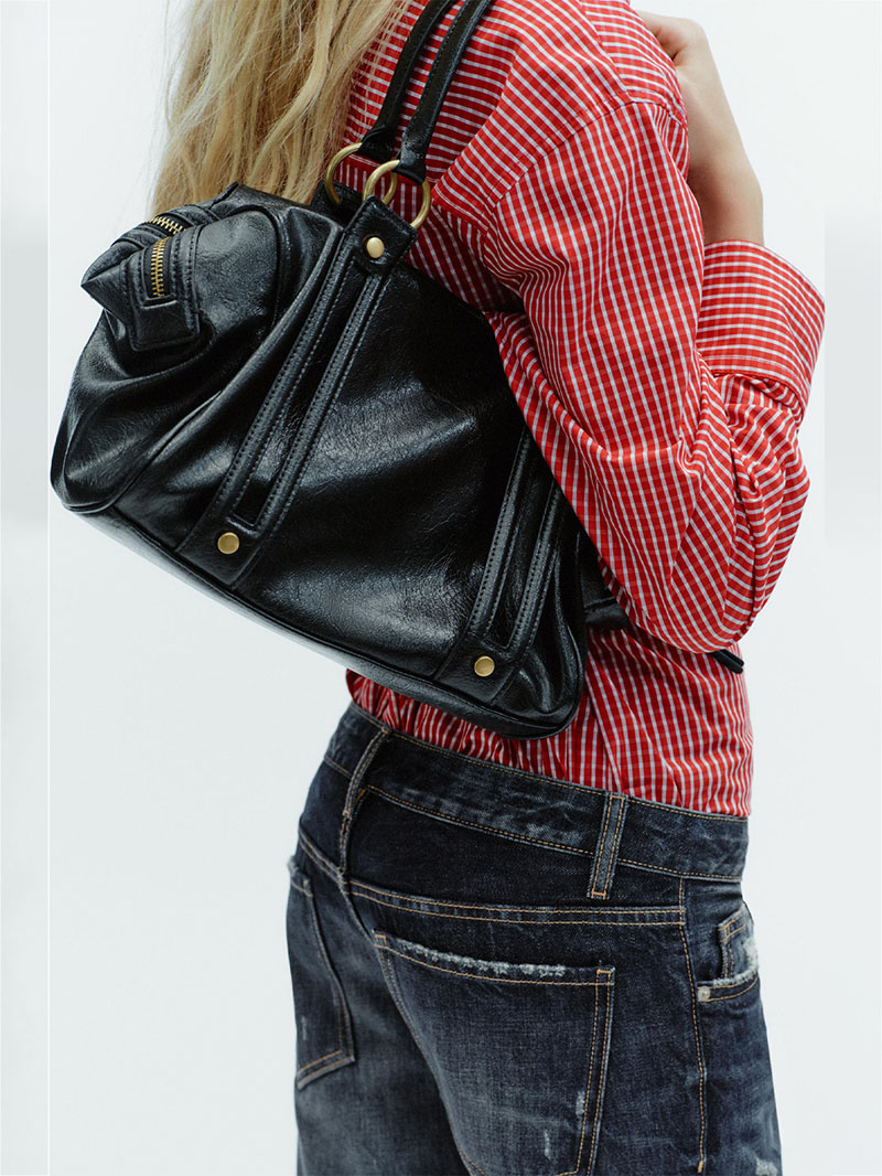 Chain Crossbody Quilted - Sacs à main en cuir PU