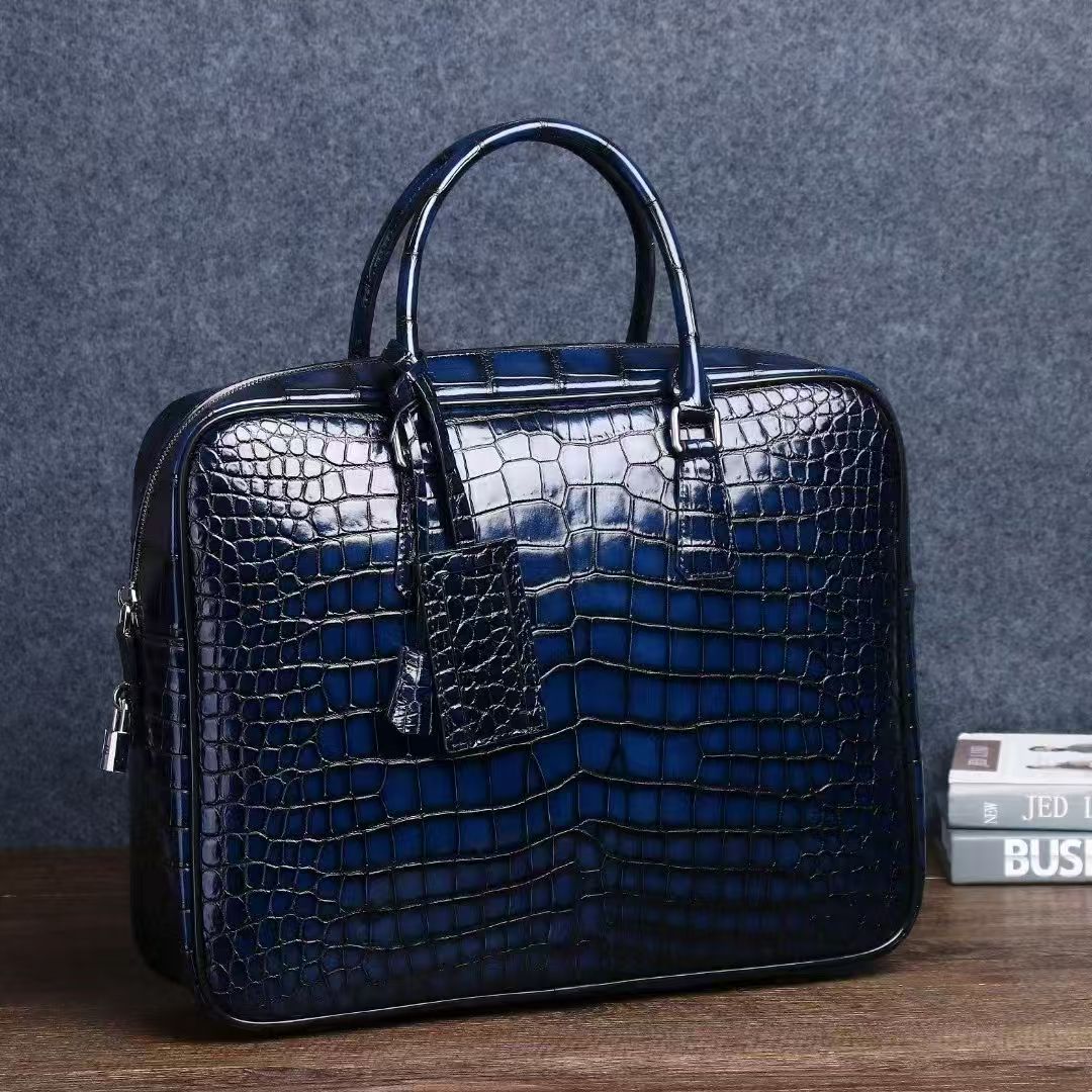 Luxury Bags That Fit Laptop - 2025 nouveau luxe Alligator modèle en