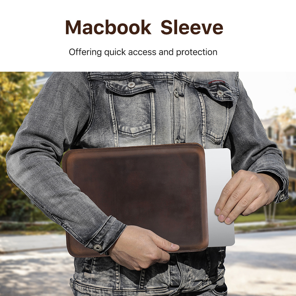 Étui de luxe en cuir véritable - Luxury Bags That Fit Laptop avis et prix