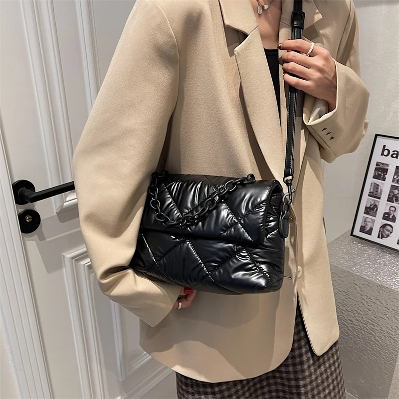 Mode Lingge acrylique chaîne r - Chain Crossbody Quilted avis et prix
