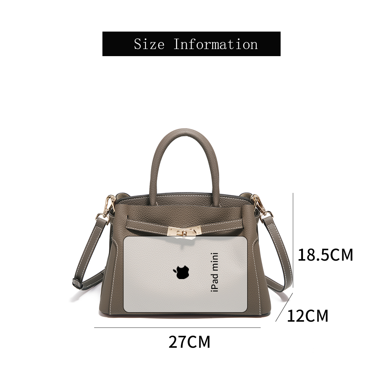 Sac à main en cuir véritable F - Luxury Bags For Kids avis et prix