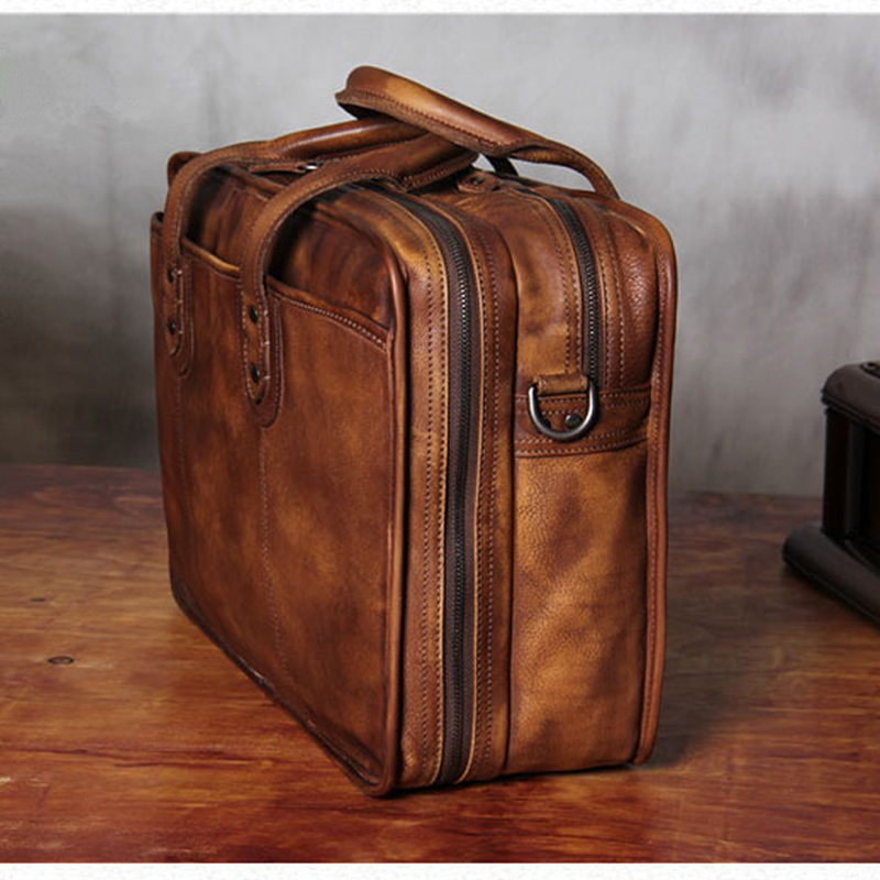 Sacoche de luxe vintage en cui - Luxury Bags That Fit Laptop avis et prix