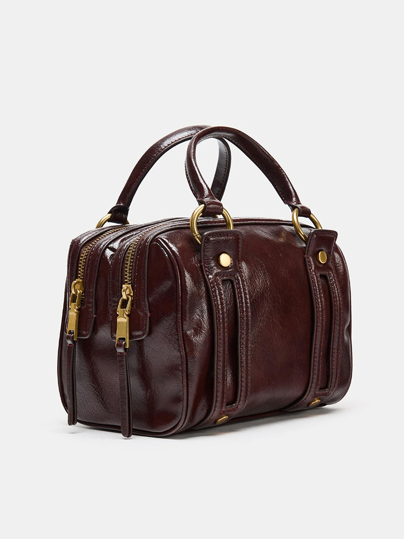 Sacs à main en cuir PU de haut - Chain Crossbody Quilted avis et prix