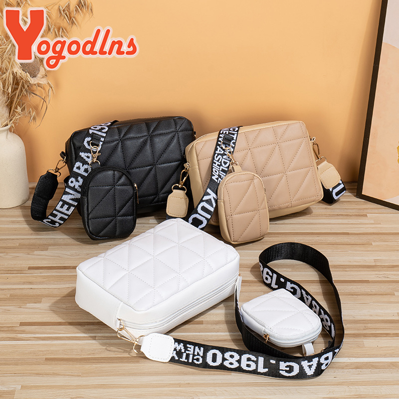 Yogodlns marque sacs à bandoul - Chain Crossbody Quilted avis et prix
