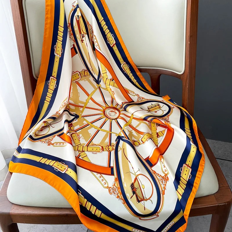 Foulard carré en soie de luxe  - Luxury Bags Duffle avis et prix