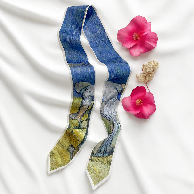 Foulard long imprimé pour femm - Luxury Bags Duffle avis et prix
