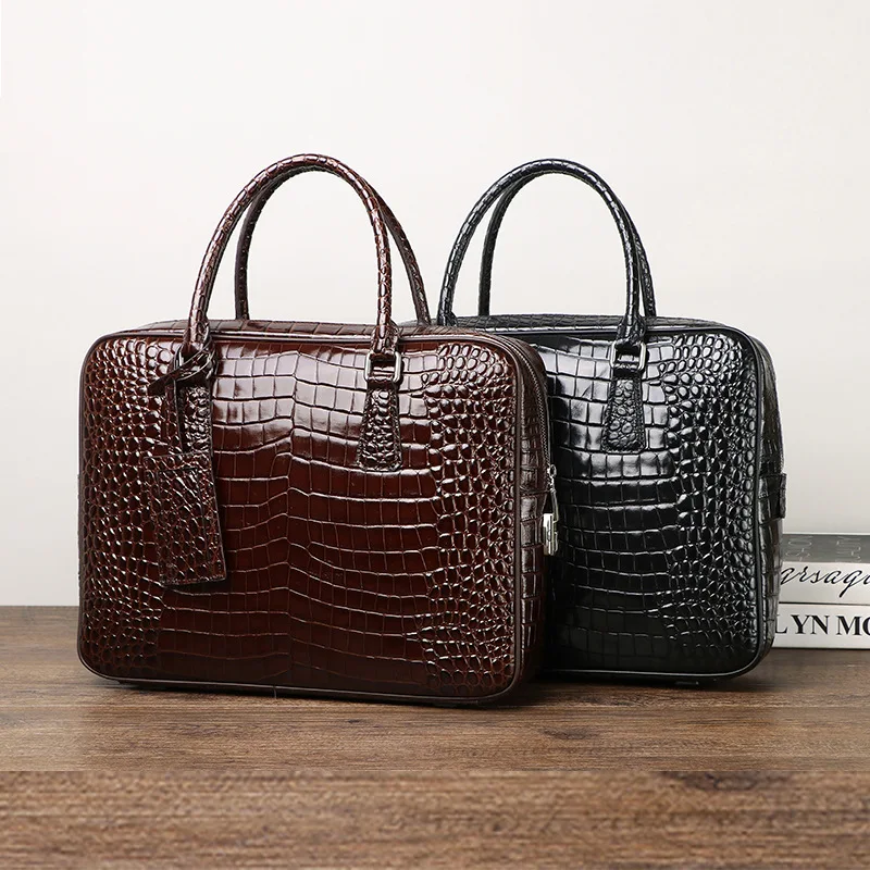 2025 nouveau luxe Alligator mo - Luxury Bags That Fit Laptop avis et prix