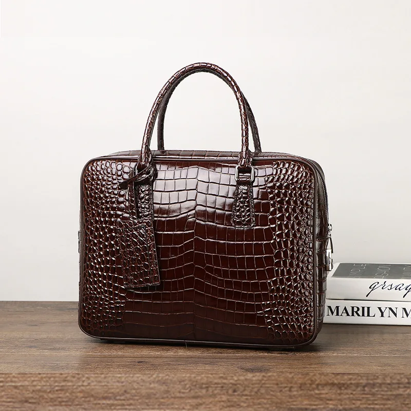 2025 nouveau luxe Alligator mo - Luxury Bags That Fit Laptop avis et prix