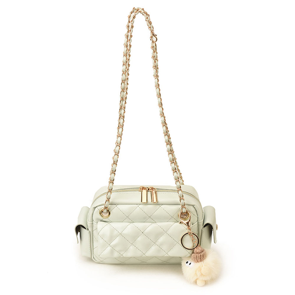 Sac bandoulière à motif matela - Chain Crossbody Quilted avis et prix