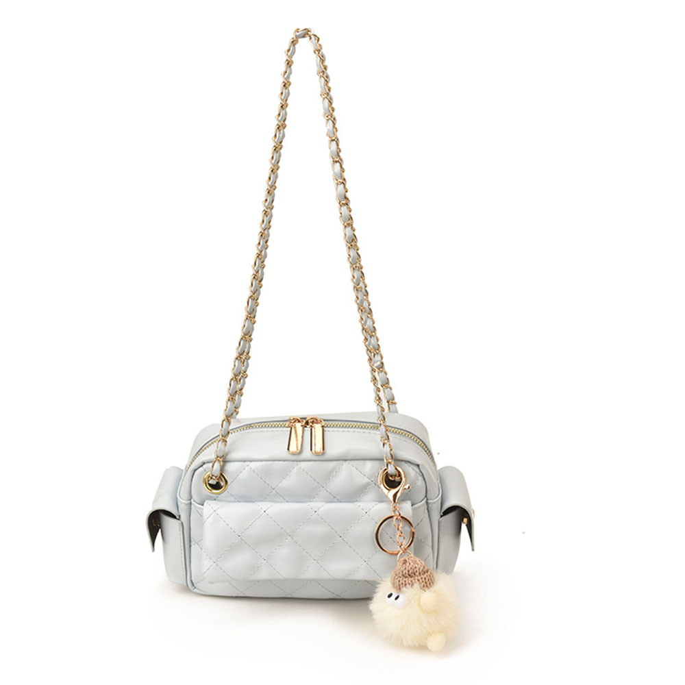 Sac bandoulière à motif matela - Chain Crossbody Quilted avis et prix